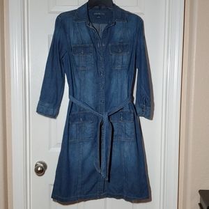 American Living Midi Denim Dress